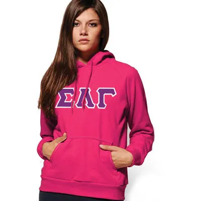 Sigma Lambda Gamma Hooded Sweatshirt - G185 - TWILL