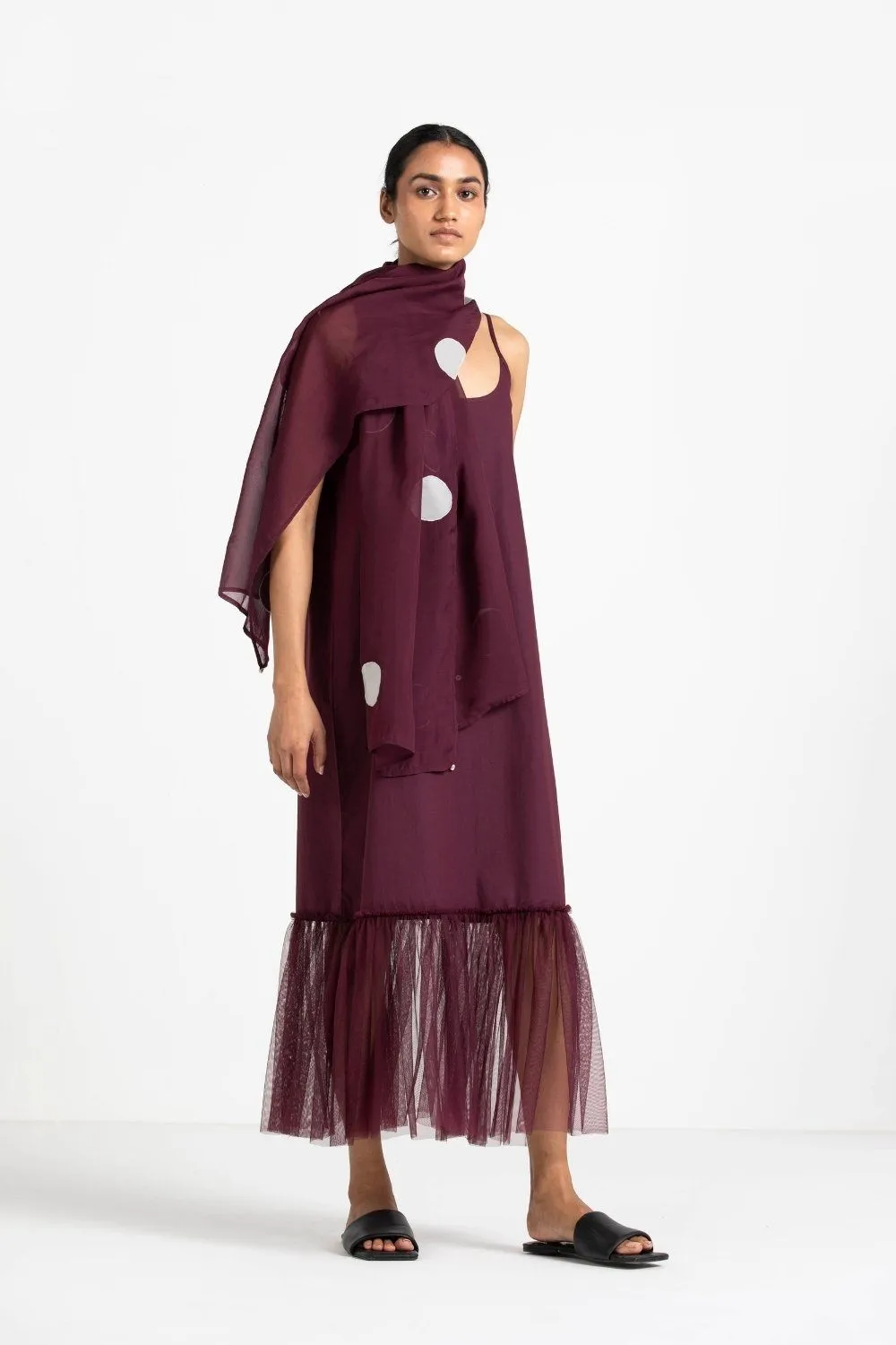 Slip Dress Wine