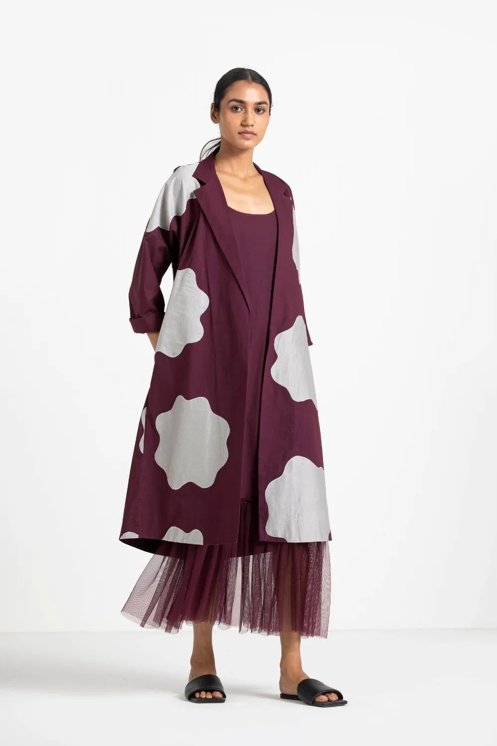 Slip Dress Wine