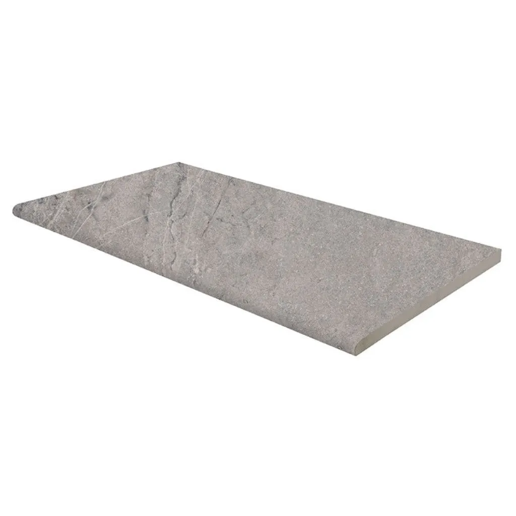 Soreno Grigio, 13" x 24" - 2CM Eased Porcelain Pool Coping
