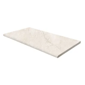 Soreno Ivory, 13" x 24" - 2CM Eased Porcelain Pool Coping