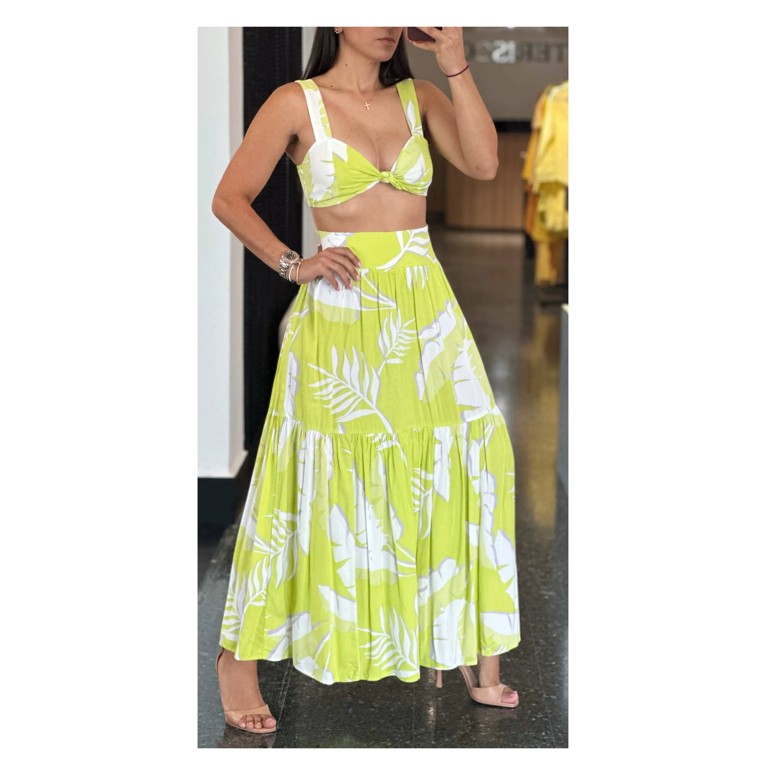 STACY MIDI SKIRT