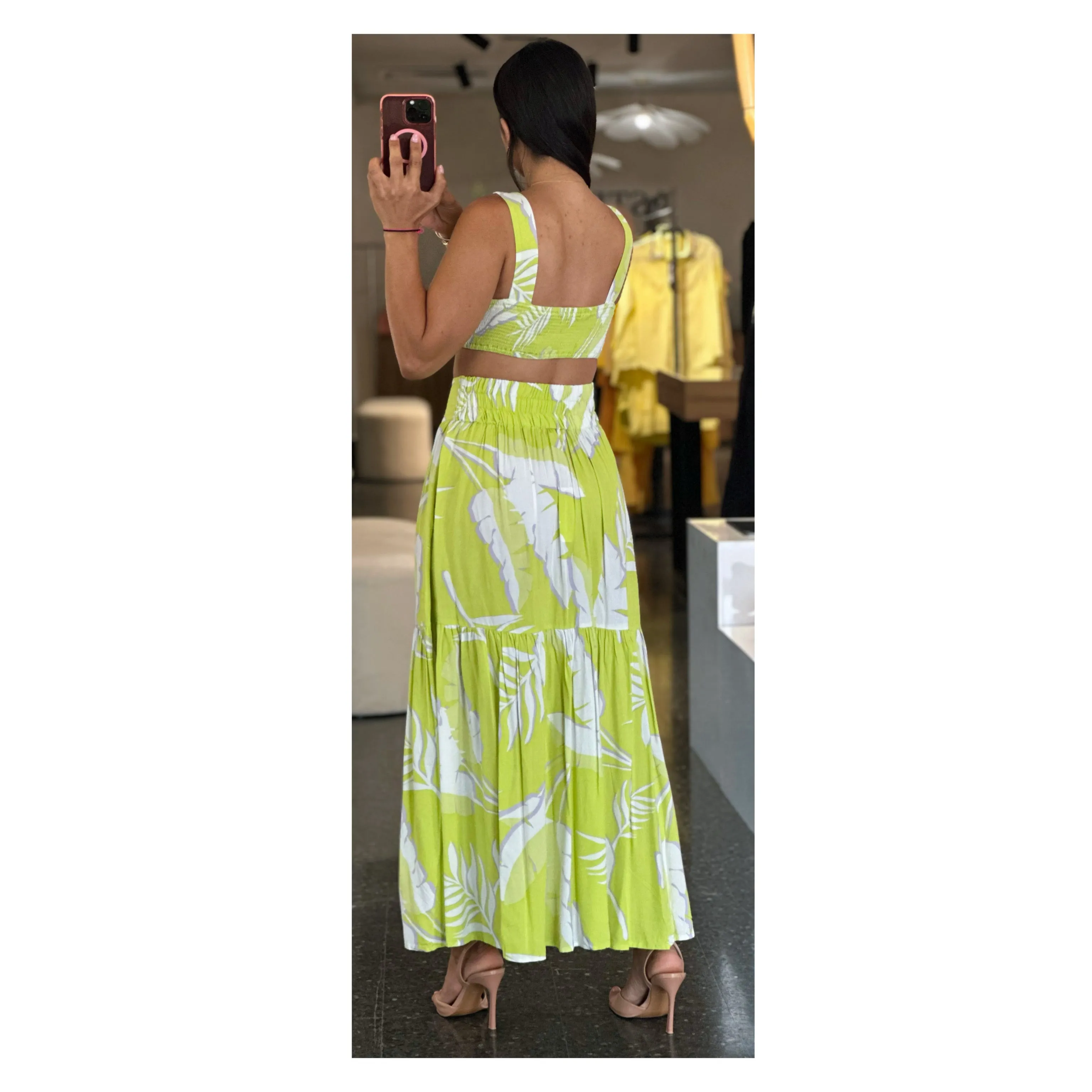 STACY MIDI SKIRT