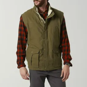 Surplus Men's Fleece-Lined Canvas Vest