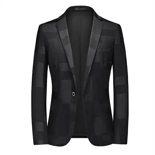 The Frontman’s Armor – Men’s Slim Fit Rockstar Blazer | High-Voltage Stagewear