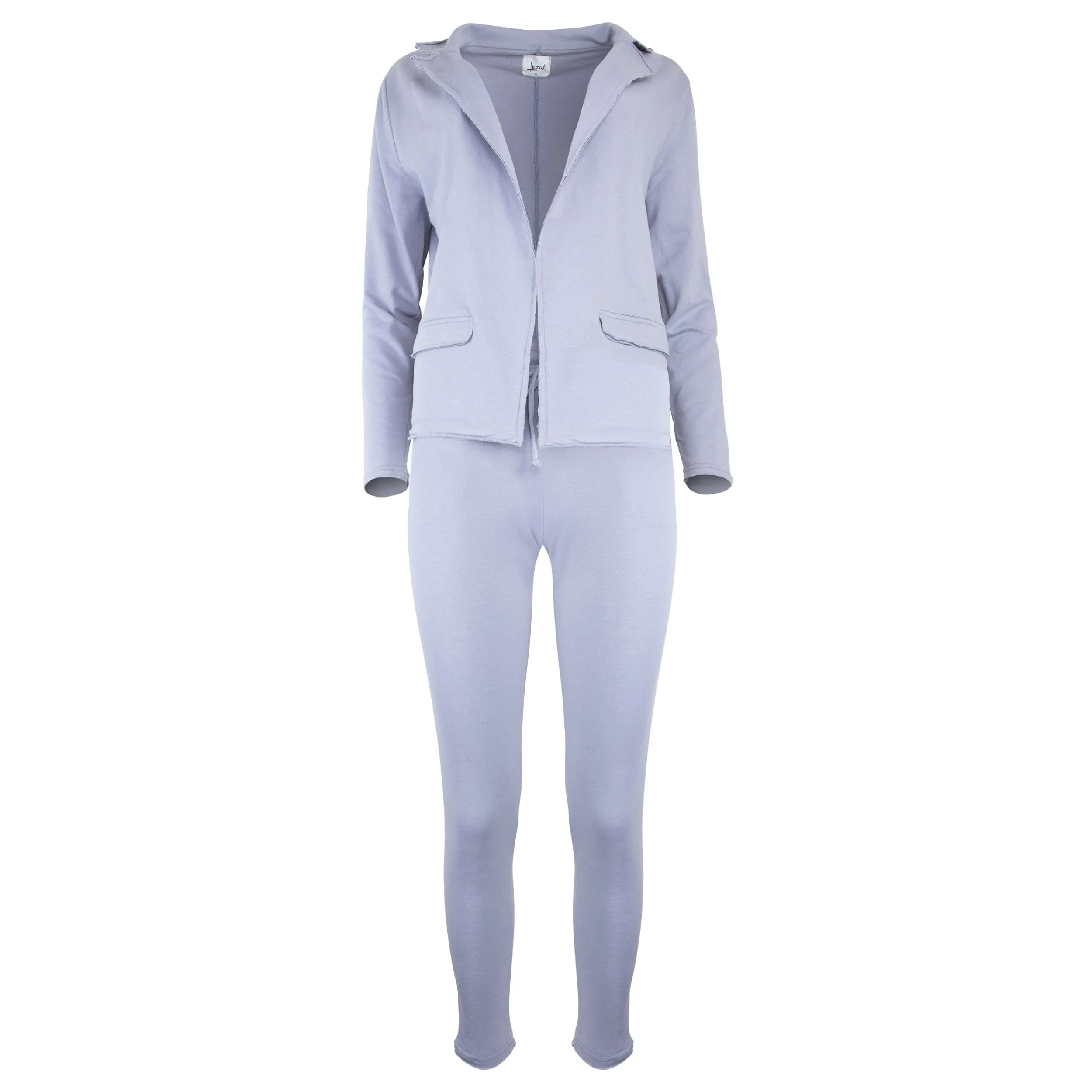 Well Suited Cotton Blazer - Cement