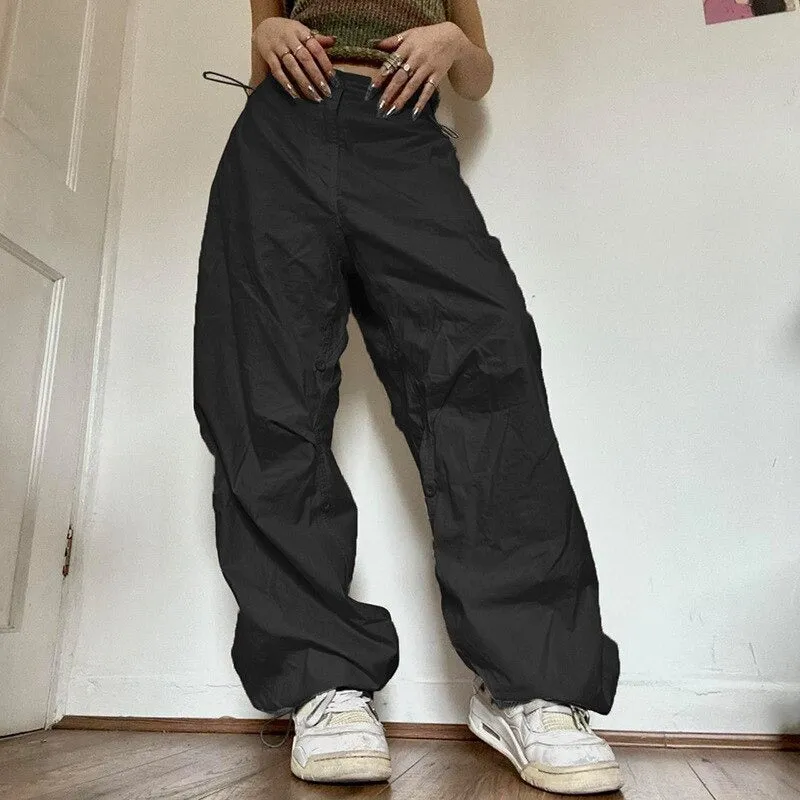 Women Loose Streetwear Cargo Pants