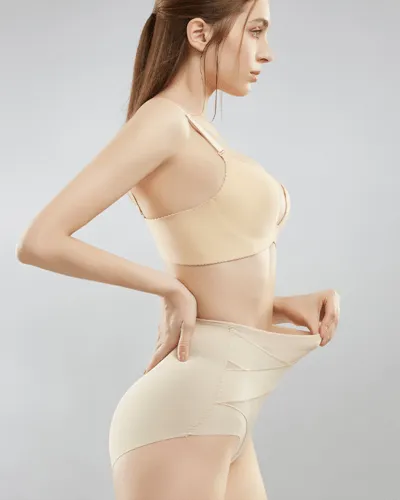 Women's Highwaist Belly Thin Breathable Postpartum Underwear