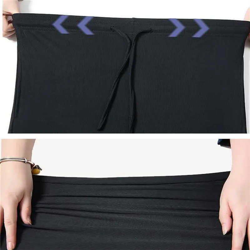 Women's Loose Wide Leg Bunched Feet Sweatpants