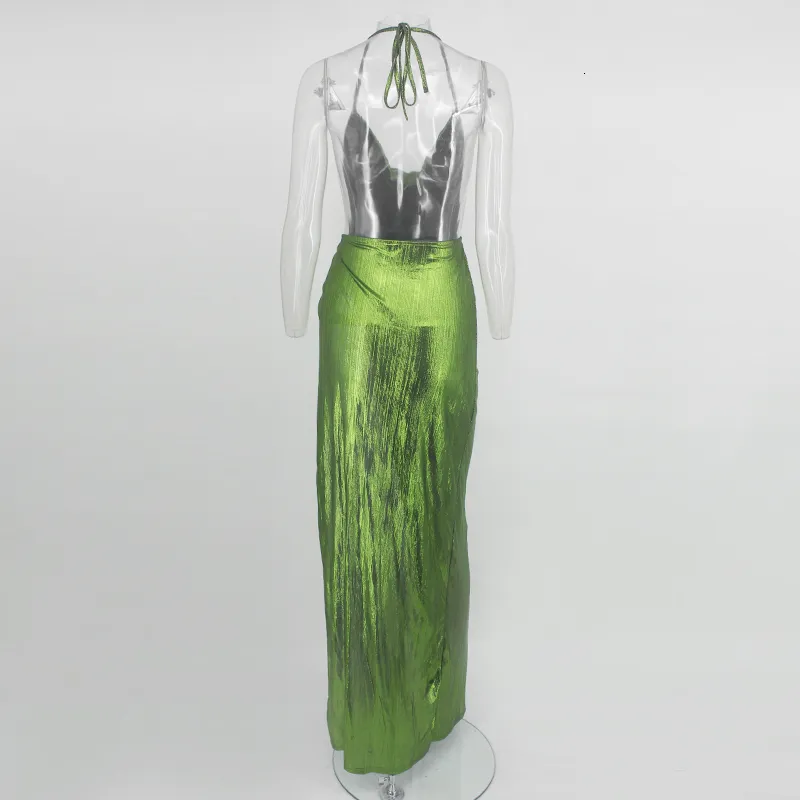 Women's Summer V-Neck Sheath Sleeveless Long Dress