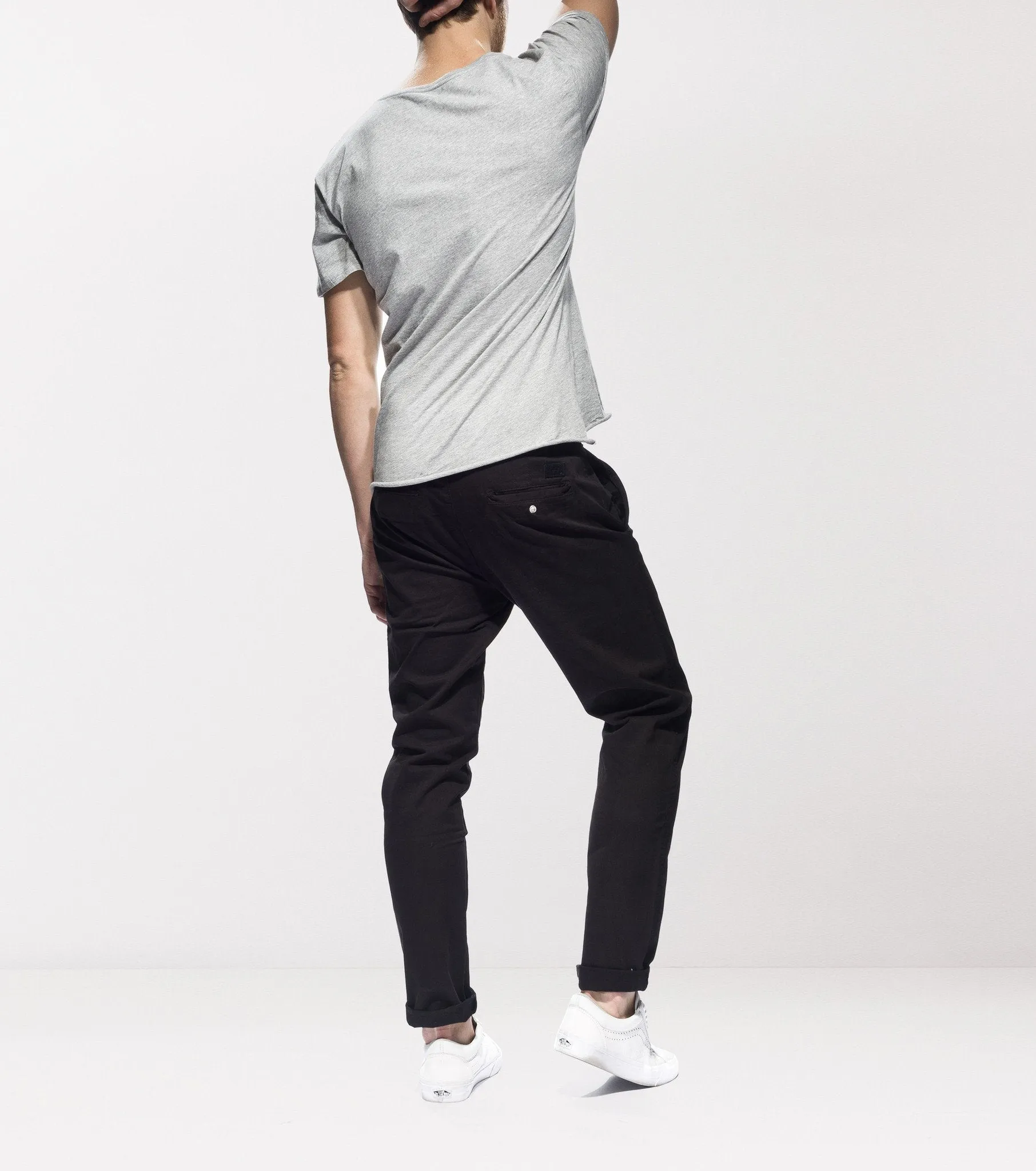 Ziggy Denim Slacker Chino Regular Skinny - Black ZM-982