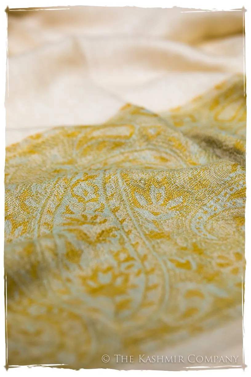 Zineb Paisley Frontière Pashmina Cashmere Scarf