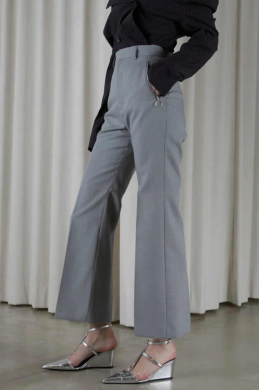 Zip Flared Pants - SALE