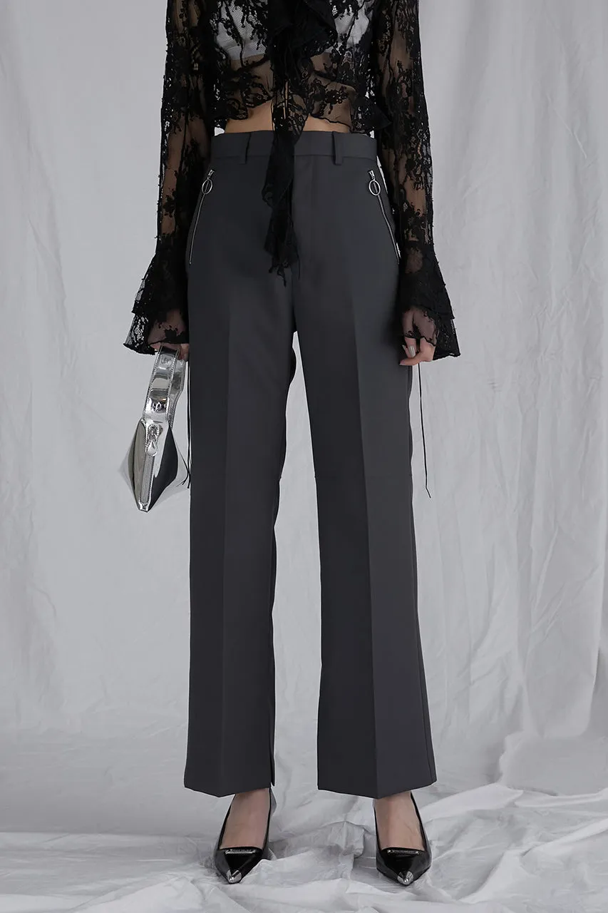 Zip Flared Pants - SALE