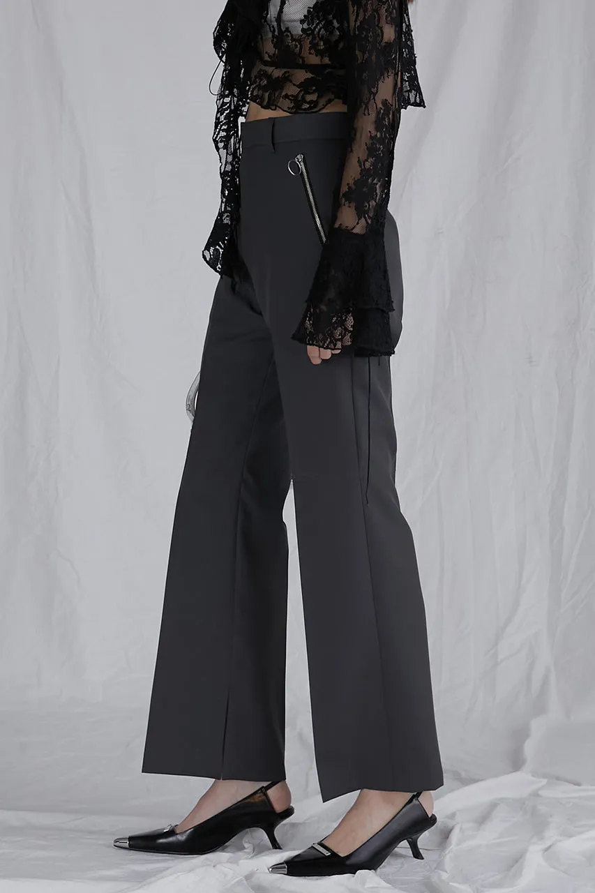 Zip Flared Pants - SALE