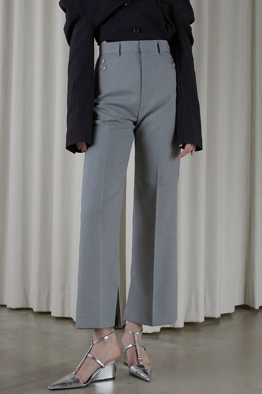 Zip Flared Pants - SALE