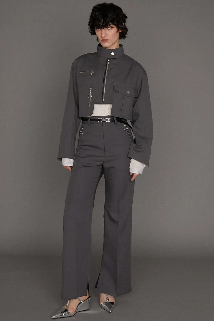 Zip Flared Pants - SALE