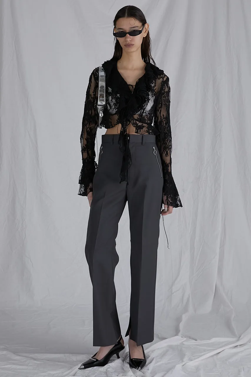 Zip Flared Pants - SALE