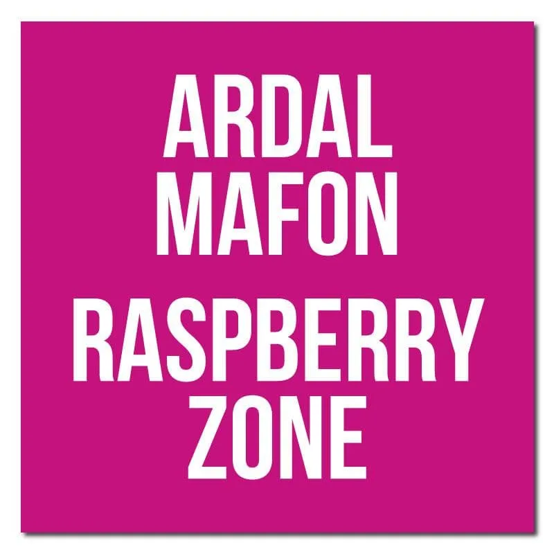 Zone Colours, Bilingual Welsh Outdoor/Heavy Duty Usage Floor Sticker, 60cm X 60cm