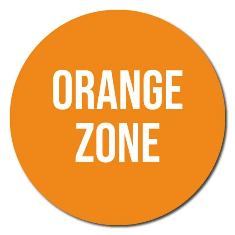 Zone Colours, Outdoor/Heavy Duty Usage, 60cm Diameter